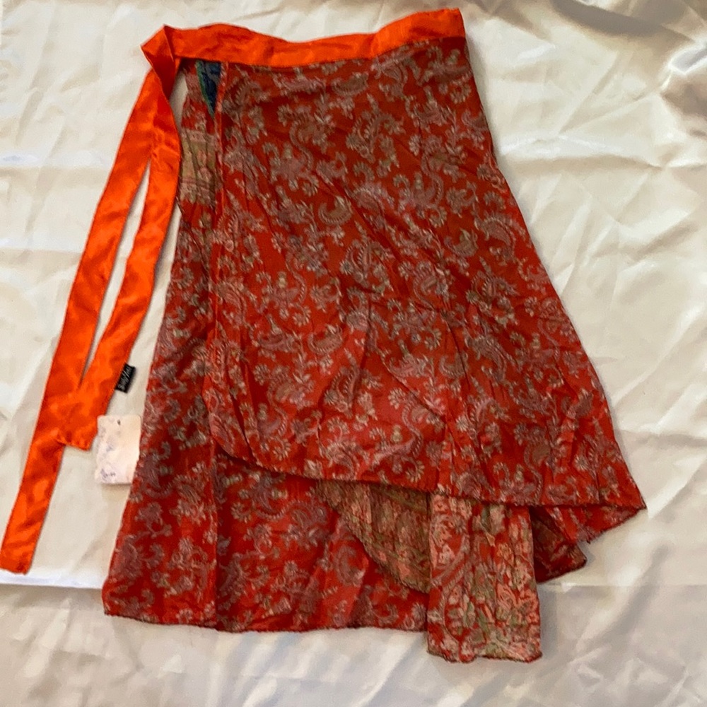 Reversible Wrap around skirt